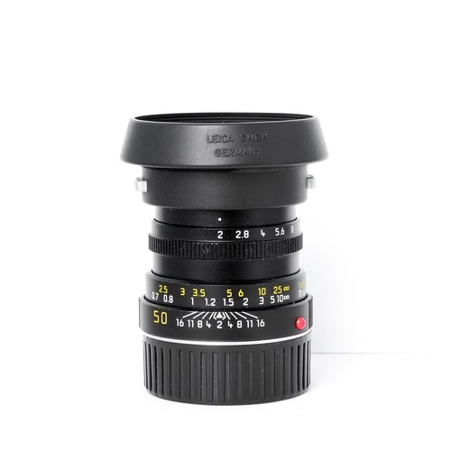 Leica 50mm summicron - f2, m