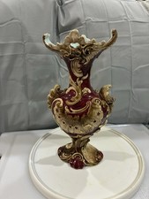 Ornate Eichwald Majolica Vase