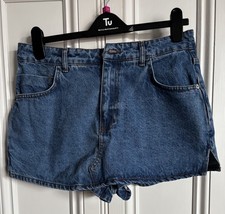 Women's Blue Denim Skort Size