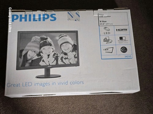 Philips inch led monitor - philips, 23.6