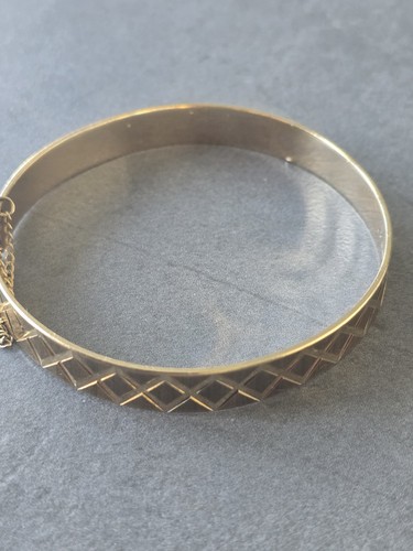 9ct gold bangle not scrap - bangle,