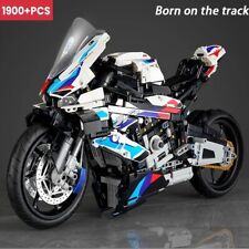 Technical BMW M 1000 RR Motorcycle Model Buiding Block For Adults 1920PCS