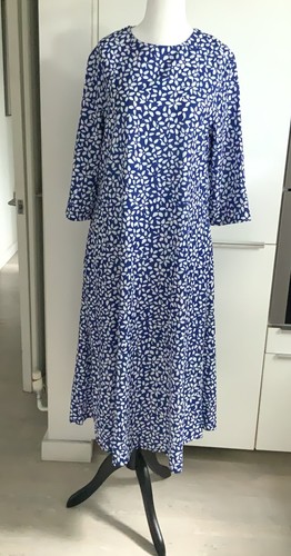 Ladies blue striped dress size - striped,