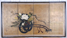 Japanese Byobu "Large White