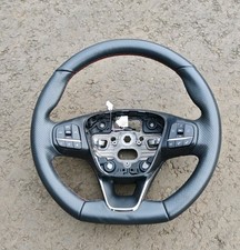 2017-2024 FORD FIESTA Mk8 MULTIFUNCTION LEATHER STEERING WHEEL H1BJ3600AE