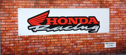 Honda motorcycle racing banner - honda,