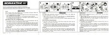 Scalextric 1979 Service Sheet