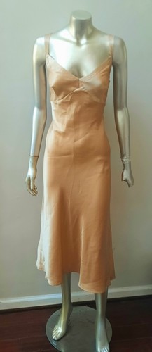 Bhs bias cut satin gold - bias,