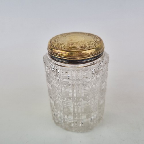 Antique silver gilt - silver, cut