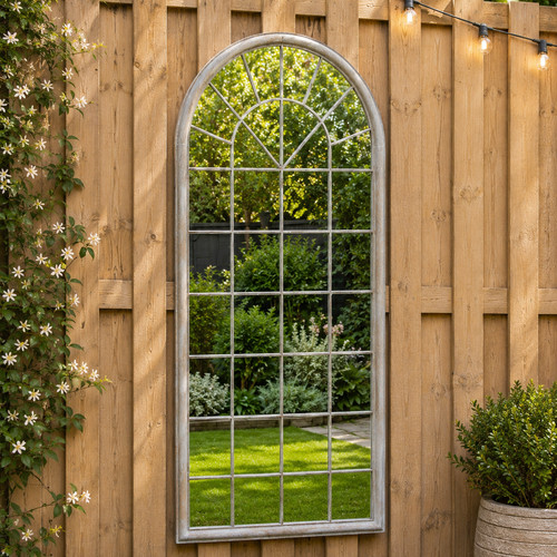 Garden arch mirror outdoor - garden,