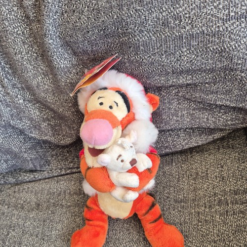 Tigger santa with polar bear - with,