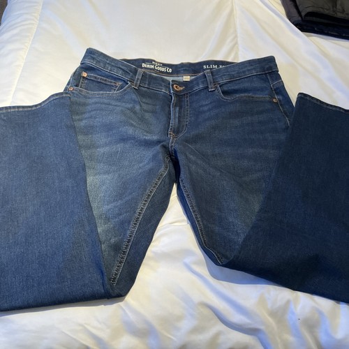 Next mens slim fit jeans - mens, blue