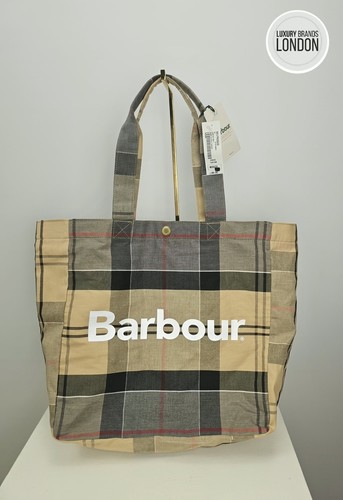 Barbour telfield tartan tote - barbour,