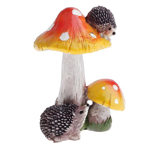Miniature mushroom figurines - miniature,