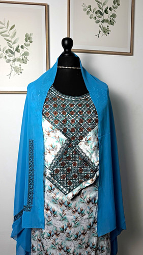 Women blue printed - blue, &