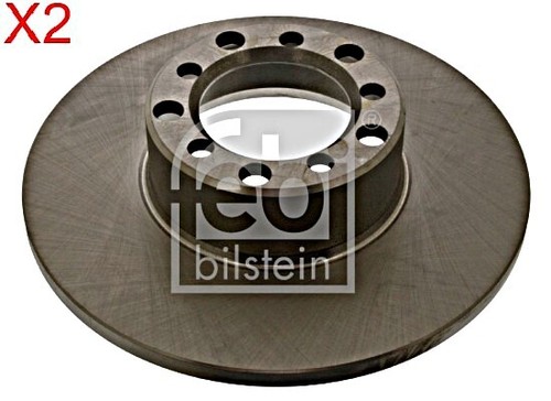 Front brake disc pcs febi - brake,