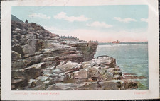 Whitley, The Table Rocks Scene Near Cullercoats. 1905 Printed Postcard. NE