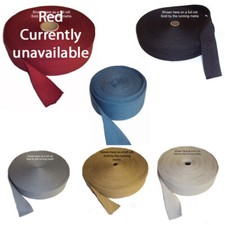 Cotton herringbone webbing twill tape edging material Carpet edging trim bags 