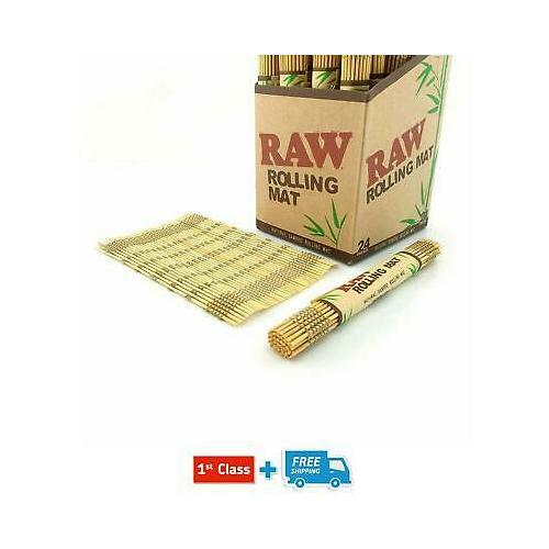 Raw bamboo rolling mat - raw,