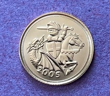 2005 Gold Half Sovereign