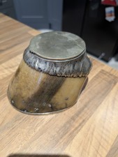 Rowland Ward & Co Silver Plated Taxidermy Horsehoof Ink Well