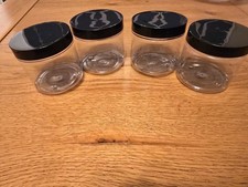 200ml Clear Plastic Jars with