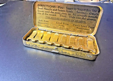 Tungstyle gramaphone needle case