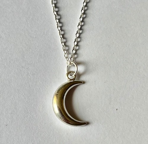 925 sterling silver crescent - 925,