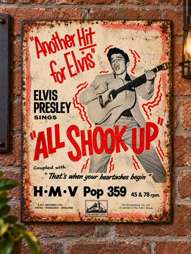 Elvis presley hmv inspired - elvis,