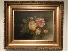 Antique Victorian Oil Painting