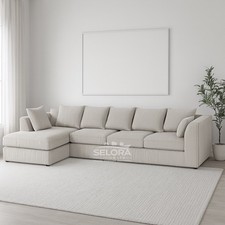 XXL Large Corner Sofa 5 Seater