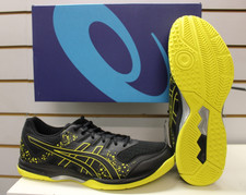 Men's Asics Volleyball / Court Trainers Gel Flare 7 Black / Yellow UK 13 EU 49