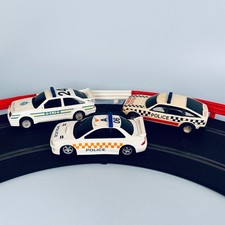 SCALEXTRIC POLICE SUBARU C2273 ROVER 3500 C362 SIERRA COSWORTH C137 SLOT CAR X3