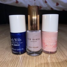 Job Lot Designer Nail Polishes Varnishes Jack Wills & Ted Baker