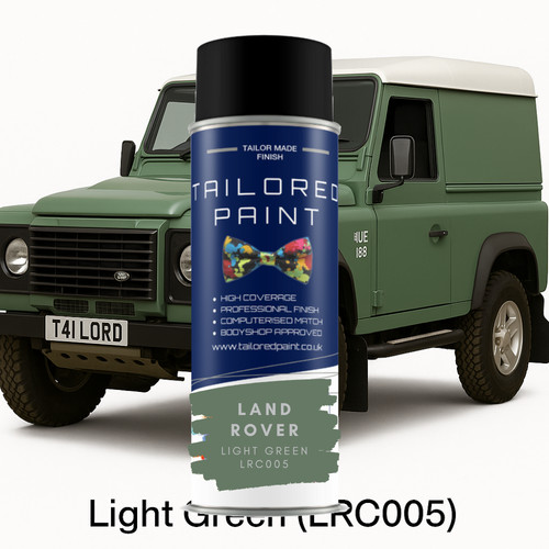 Land rover light - land, green