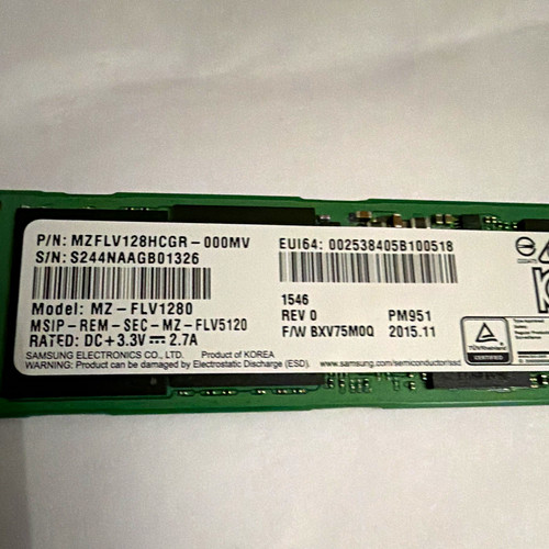 Samsung 128gb internal ssd - samsung,