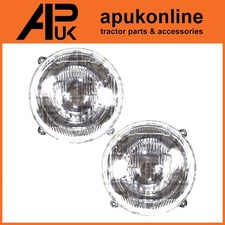 Headlight Lamp Pair for John Deere 1750 2140 3040 3050 3130 3140 3650 Tractor