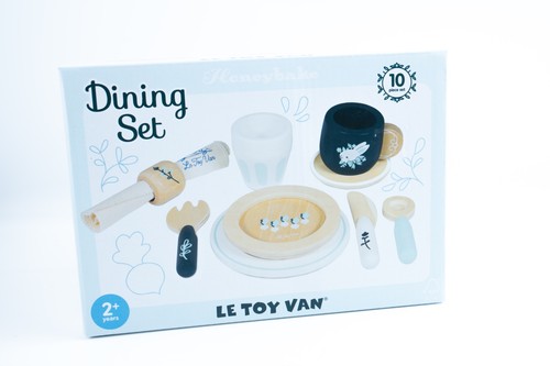 Toy van wooden - le, set