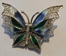 Vintage Silver Filigree And