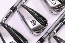 Ladies Wilson Launch Pad 2022 Irons / 6-PW+SW / Ladies Flex Evenflow 50 Shafts