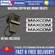 MAXCOM cb radio COFFIN MIC