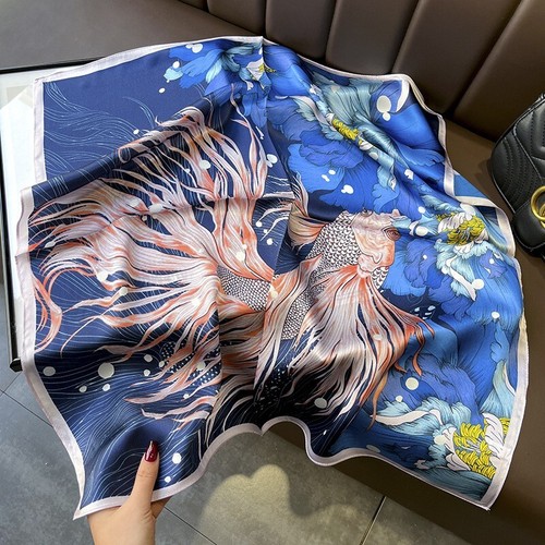 100 silk scarf women - silk,