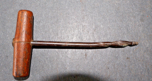 Vintage hand held gimlet - hand,