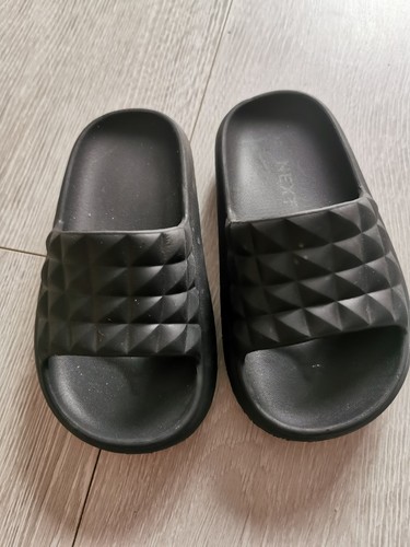 Girls black sliders - sliders, next
