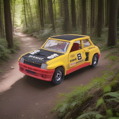 Corgi 307 renault turbo rally - corgi, #307