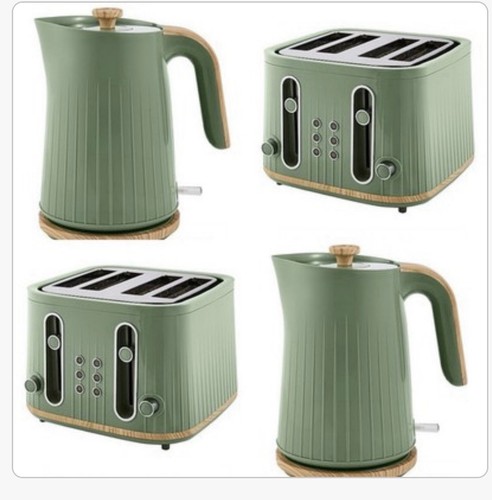 Kettle and slice toaster set - 4,