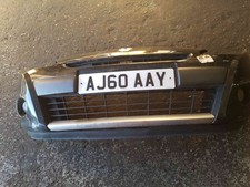 Renault Clio MK3 2009-2012 Front Bumper Black 676 nv676 185 