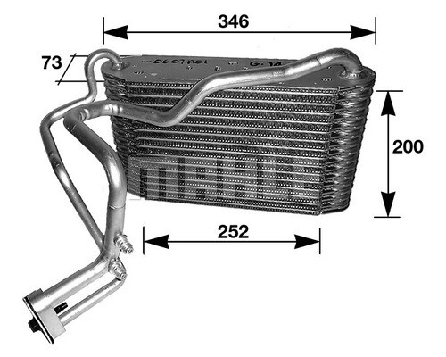 Evaporator air conditioning - evaporator,,