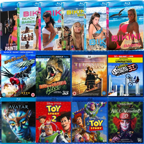 Blu ray lot collection 3d - collection,
