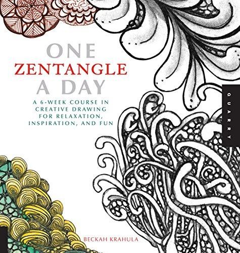 One zentangle day 6 - a, day: